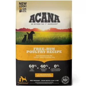 Acana Free-run Poltry Libre De Aves De Corral Para Perros 13lb/5.9kg