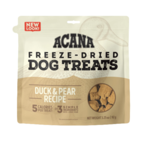 Acana Duck & Pear Treats Golosinas de Pato y Pera para Perros 1.25oz