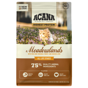 Acana Meadowlands Alimento Para Gatos 4lb/1.8kg