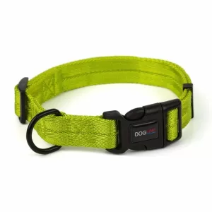 Dogline Collar Verde de Nylon Para Perros 13"