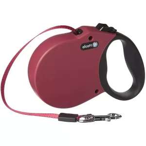 Alcott Adventure Retractable Leash Correa Roja Retractable Para Perros 16'