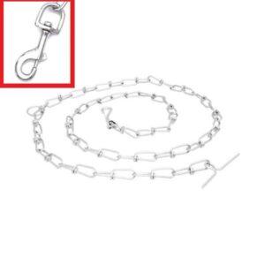 Petboy Cadena De Eslabon Cromada Para Perros 0.2 x 180cm