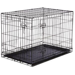 Wire Cage Jaula de Metal para Perros L 36"x22"x24"