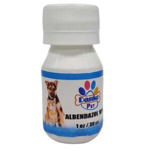 Danko Pet Albendazol 10% Antiparasitario Interno En Suspencion Para Perros Y Gatos 30 Ml