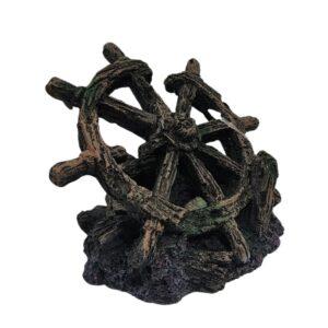 CHICOS Aquatic Creations Timón de Barco Para Peceras 4"