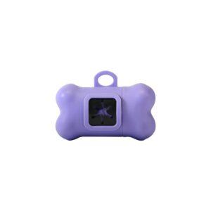Gogo Dispensador Morado de Bolsas de Residuos con 1 Rollo