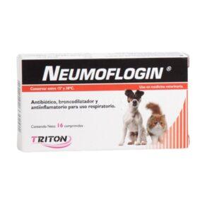 Neumoflogin Tratamiento En Enfermedades Del Tracto Respiratorio 16 Tabletas