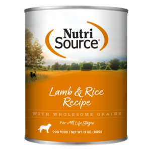 Nutrisource Lamb & Rice Alimento Humedo De Cordero Para Perros 13oz