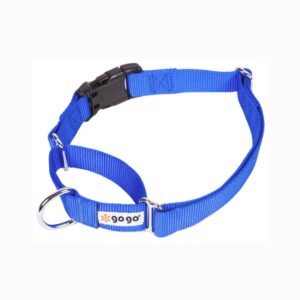 Gogo Martingale Collar Azul De Nylon Para Perros 16"