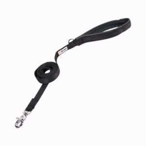 Gogo Correa Negra de Nylon para Perros 6'