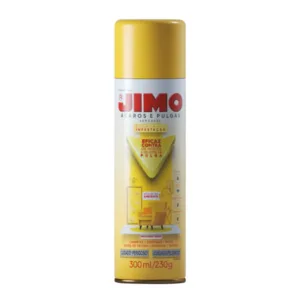 Jimo Acaros Pulgas Aerosol Inseticida para el Control de Acaros Pulgas y Garrapatas 300ml