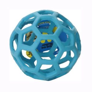 Jw Pet Hol-ee Roller Juguete Pelota Azul Para Perros 5"