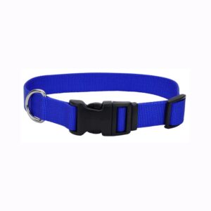 Mirage Collar Azul Pequeño De Nylon Para Perros 10"x3/8"