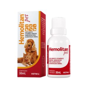 Hemolitan Pet Gotas Suplemento De Vitaminas Y Minerales Para Mascotas 30ml