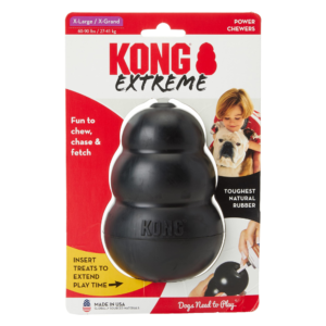 Kong Extreme X-large Juguete Cono Negro Grande Para Perros 5"