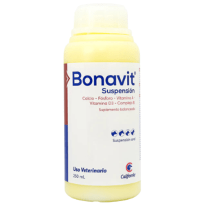Bonavit Suspensión Multivitaminico y Minerales para Cachorros, Gatitos y Hembras Lactantes 250ml