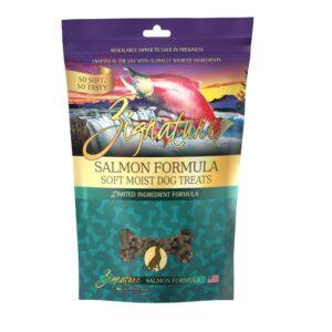 Zignature Salmon Golosinas de Salmon para perros 12oz