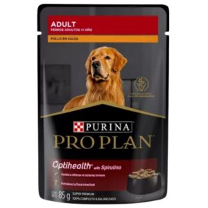 Purina Pro Plan Adult Optihealth Pollo Alimento Humedo para Perros 85grs