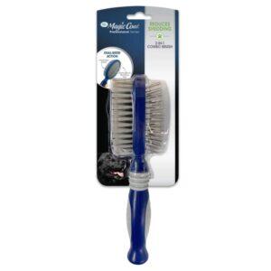 Magic Coat Cepillo Combinado 2 en 1 Para Perro Mediano