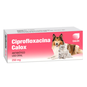 Ciprofloxacina Calox 250mg Anatibiotico de Amplio Espectro 1 Tab