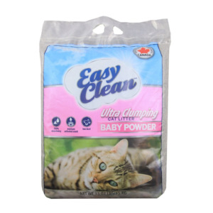 EasyClean Baby Powder Arena Para Gatos Aglutinante Con Aroma a Talco de Bebe 33Lb