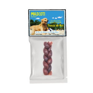 Mascoti Trenza de Res (Esófago) Natural para Perros 6.5"