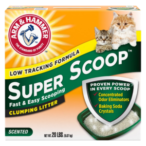 Arm & Hammer Super Scoop Clumping Litter Fresh Arena para Gatos 20 LB