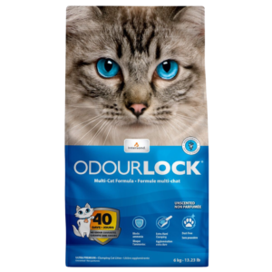 OdourLock Unscented ultra premium clay litter Arena sin Fragancia para Gatos 6kg/13lbs