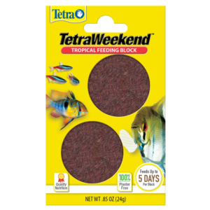 TetraWeekend Tropical Feeding Block Alimento en Bloque para 5 dias para Peces 24g