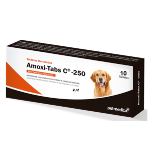 Aminoxi-Tabs C-250 Antibiótico de amplio espectro 10 Tabletas