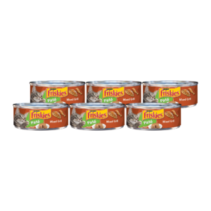 Friskies Mixed Grill Alimento Húmedo Para Gatos De Pollo 5.5oz (6-PACK)