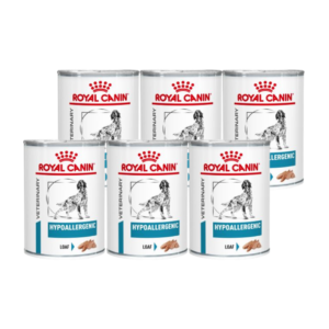 Royal Canin Hypoallergenic Alimento Humedo Para Perros 400gr (6-PACK)
