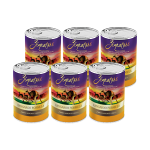Zignature Kangaroo Alimento Humedo Canguro De Libre De Granos Para Perros 13 Oz (6-PACK)