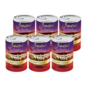 Zignature Lamb Alimento Humedo De Cordero Libre De Granos Para Perros 13 Oz (6-PACK)