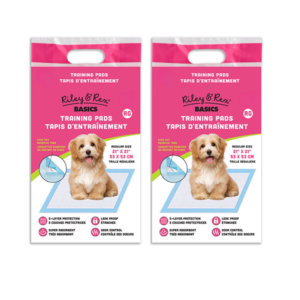 Riley & Rex Pads Almohadilla CON ADHESIVO De Entrenamiento Para Perros 21" X 21" 2-PACK (28 Uds)