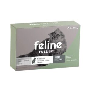 Feline Fullspot Antiparasitario Interno y Externo para Gatos 2.1 a 5 kg