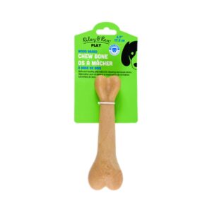 Riley & Rex Juguete Hueso de Madera para Perro 6.9"