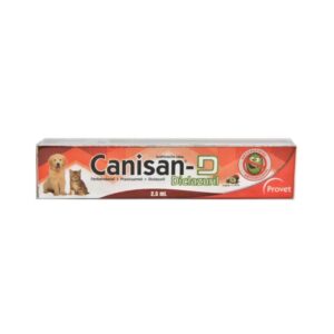 CANISAN-D Antiparasitario para el tratamiento y control de parasitosis para Mascotas 2.5ml