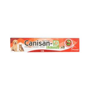 CANISAN-D Antiparasitario para el tratamiento y control de parasitosis para Mascotas 5ml