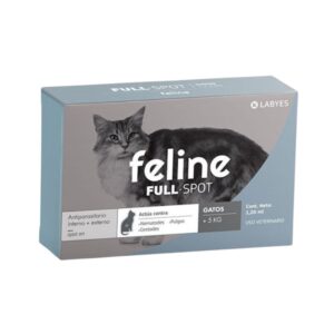 Feline Fullspot Antiparasitario Interno y Externo para Gatos Mayor a 5 kg