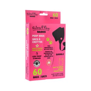 Riley & Rex Fundas para Recoger los Desechos 60 Unid