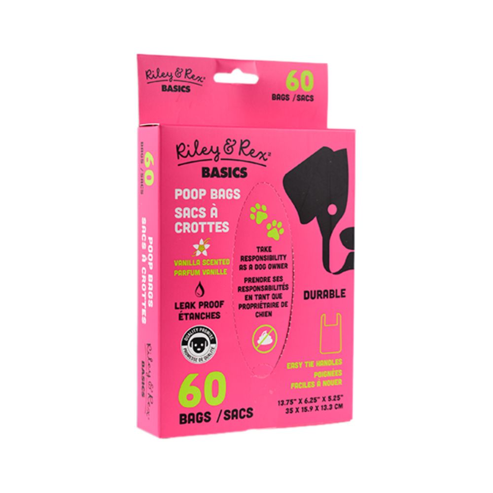 Riley & Rex Fundas para Recoger los Desechos 60 Unid