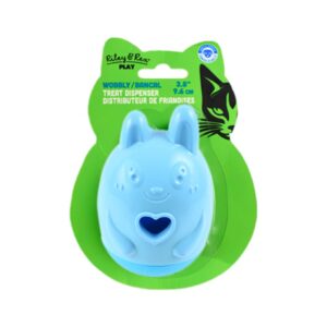 Riley & Rex Juguete Dispensador de Golosinas Azul para Gatos 3.8"
