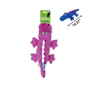 Riley & Rex Animal Cocodrilo Rosa de Peluche para Perros 14.57"