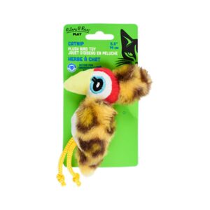 Riley & Rex Animal Pajaro carpintero de Peluche con Catnip para Gatos 5.5"