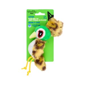 Riley & Rex Animal Kingfisher de Peluche con Catnip para Gatos 5.5"
