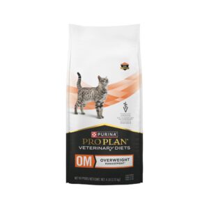 Purina Pro Plan Veterinary Diets OM Overweight Management Alimento Seco para Gato 6lb/2.72kg