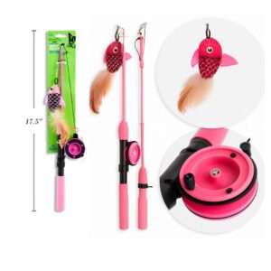 Caña de Pescar Para Gatos