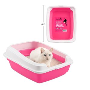 Arenero para Gatos Rosado